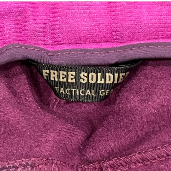 Free Soldier Purple Soft Shell Snow Ski Pants - Size 30 - Picture 4 of 8